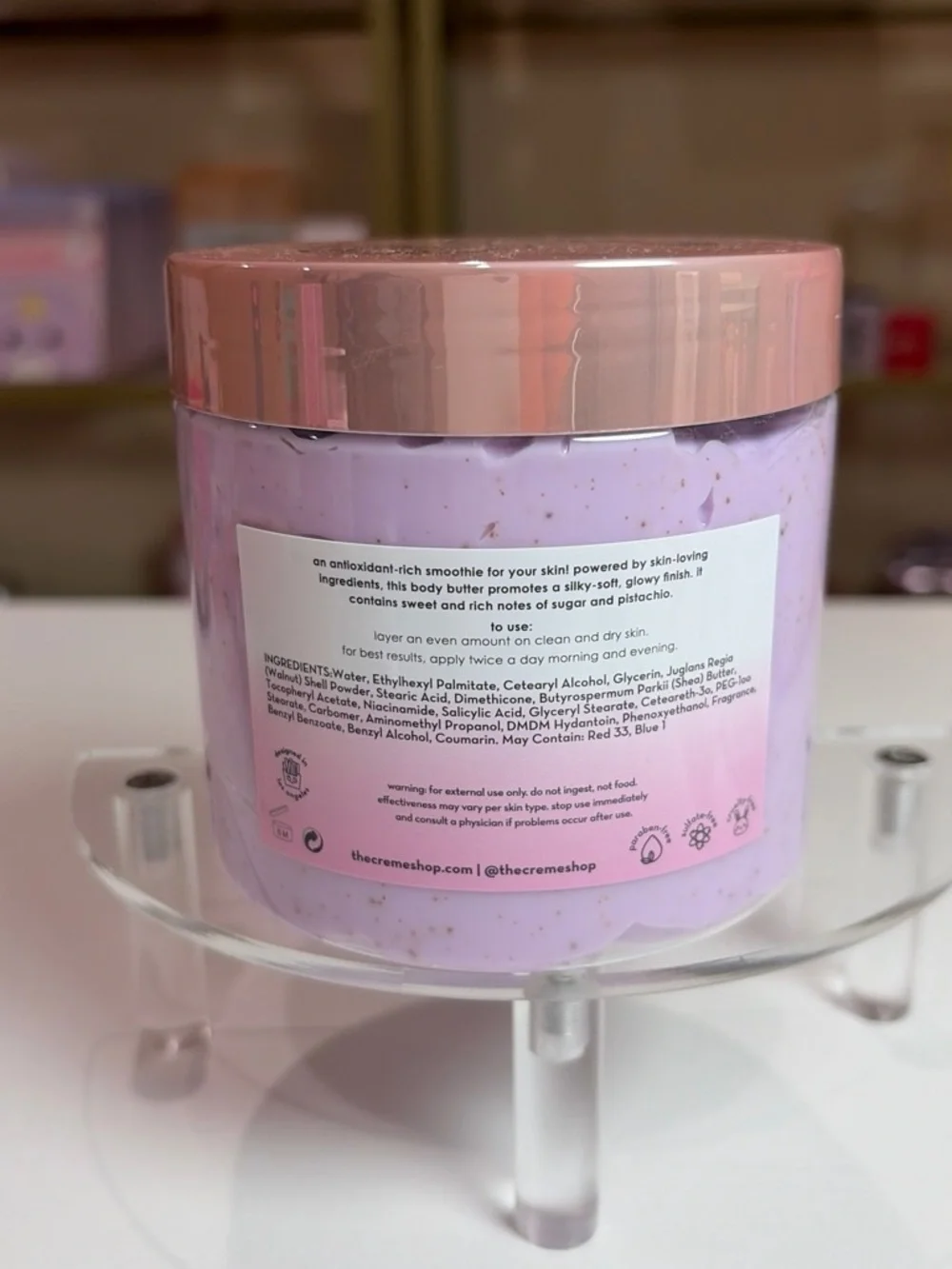 The Crème Shop x My Melody Pink Skin Smoothie Body Scrub